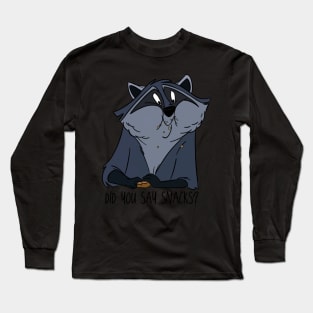 Hungry Raccoon Long Sleeve T-Shirt